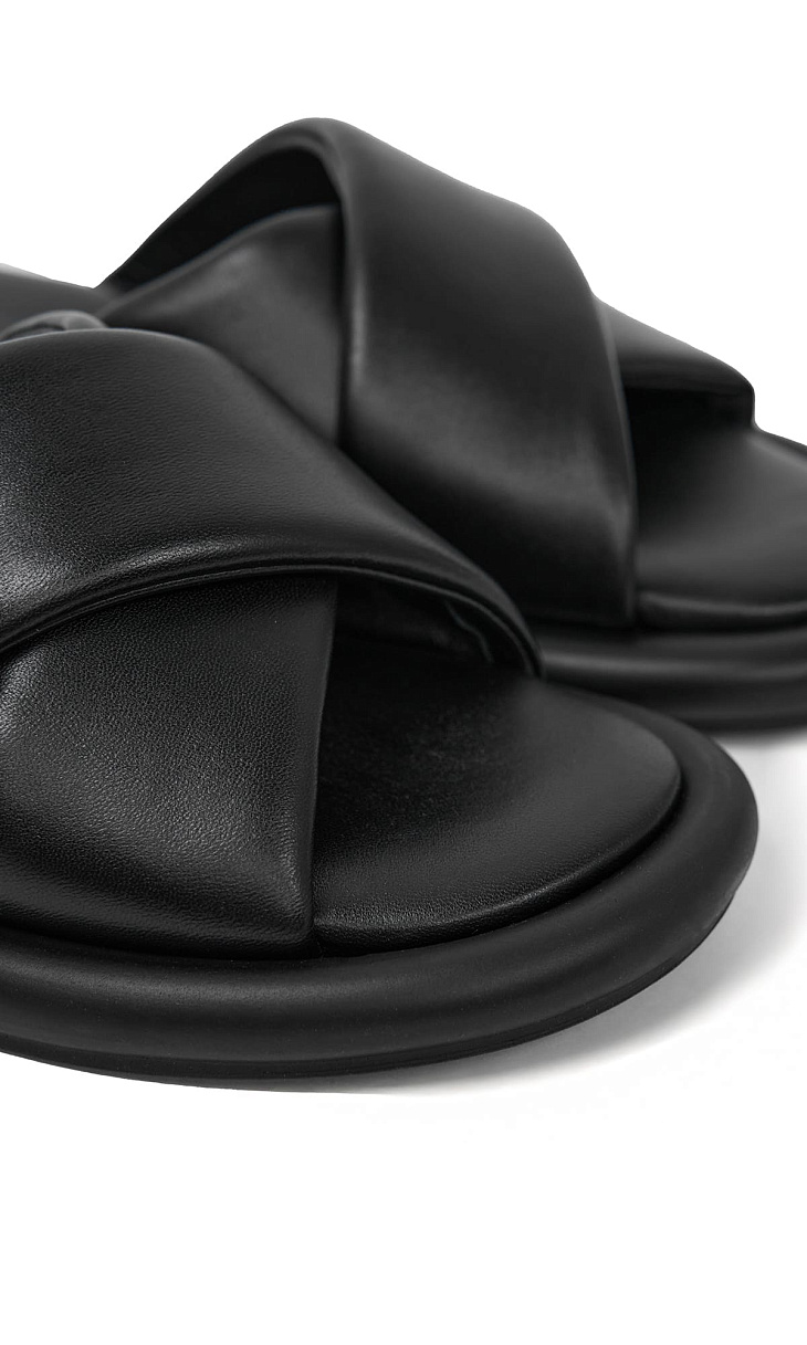 Bogner: Шлепанцы из кожи