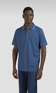 Поло из хлопка и лиоцелла