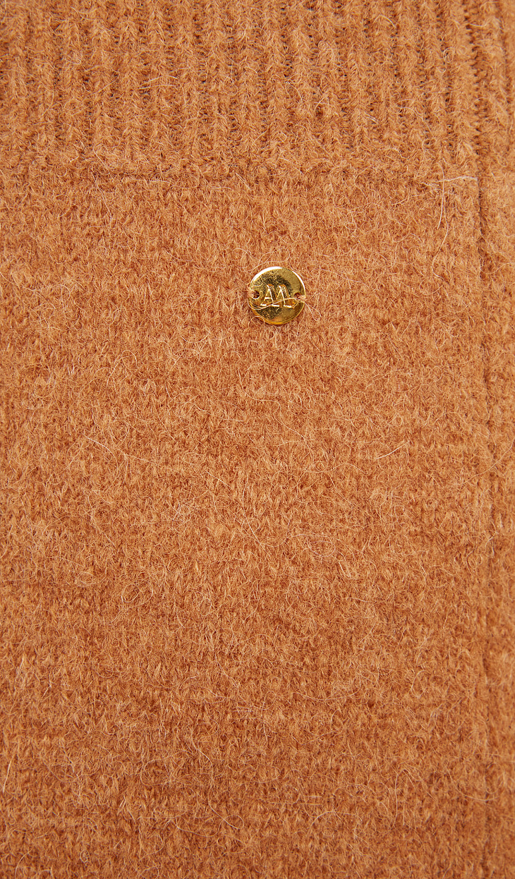 ANDRE MAURICE: Юбка из шерсти альпака