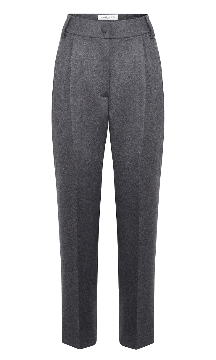 ANDRE MAURICE: Брюки из шерсти и кашемира