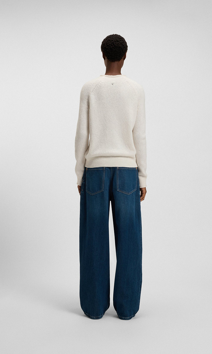 HUGO BOSS: Свитер с шерстью альпака