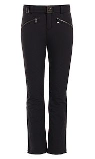 Брюки утепленные с поясом женские