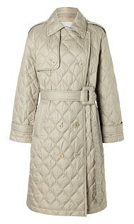 Стеганое пальто