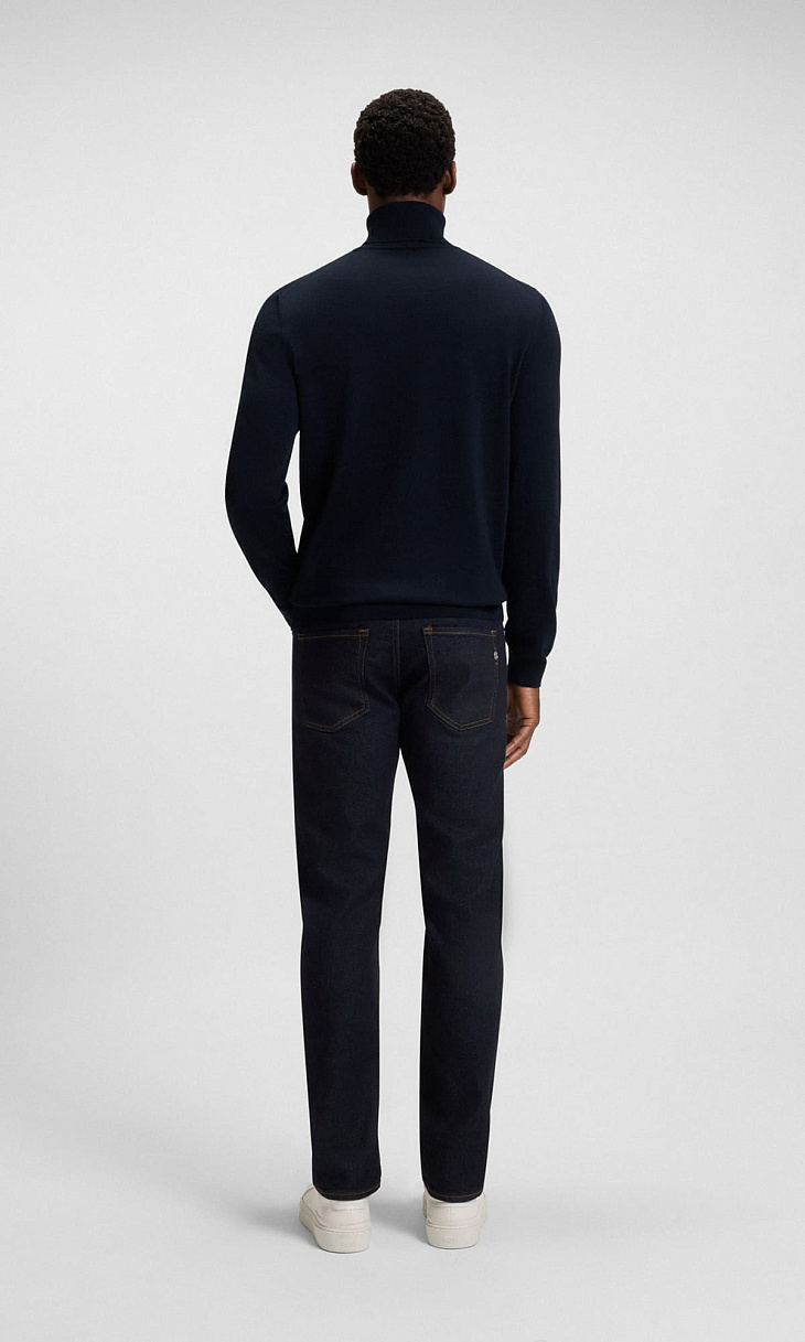 HUGO BOSS: Водолазка из шерсти мериноса