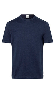 Футболка из хлопка и шелка