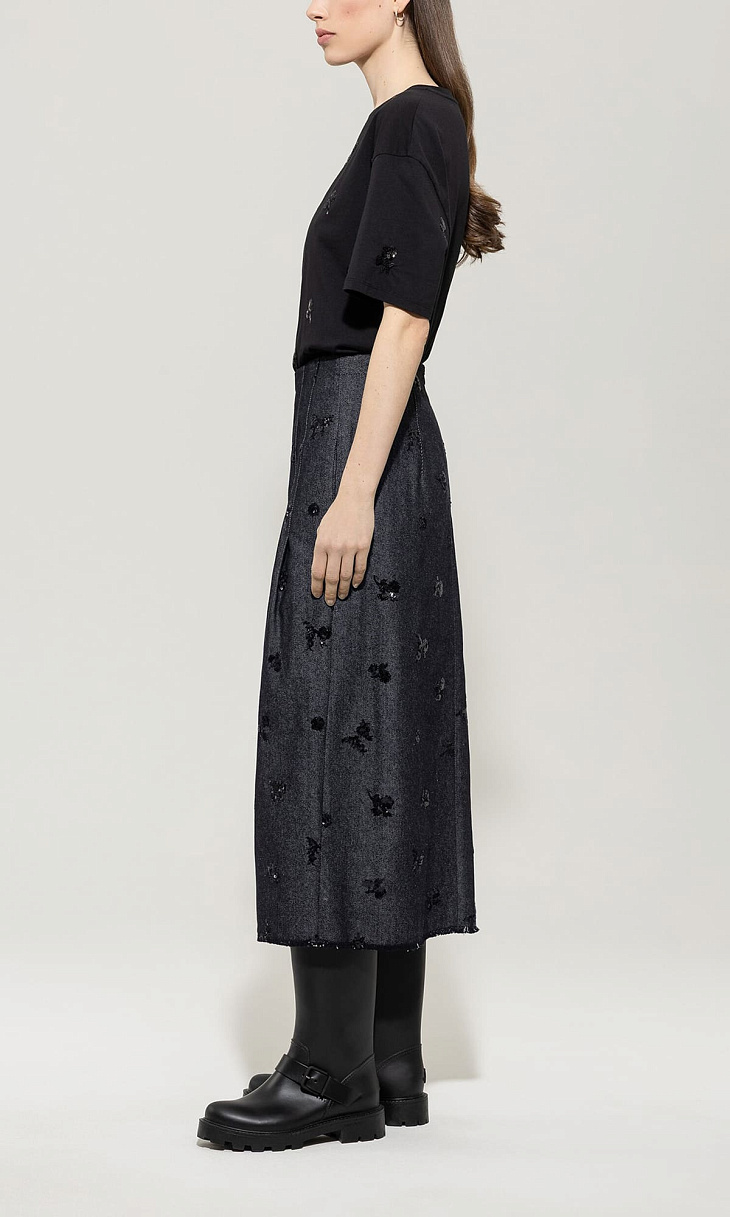 LUISA CERANO: Футболка с пайетками