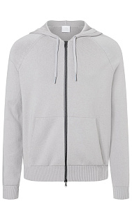 Толстовка с шелком и кашемиром