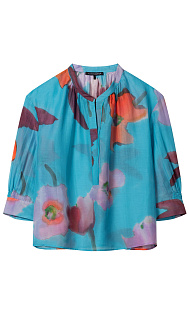 Блуза с принтом