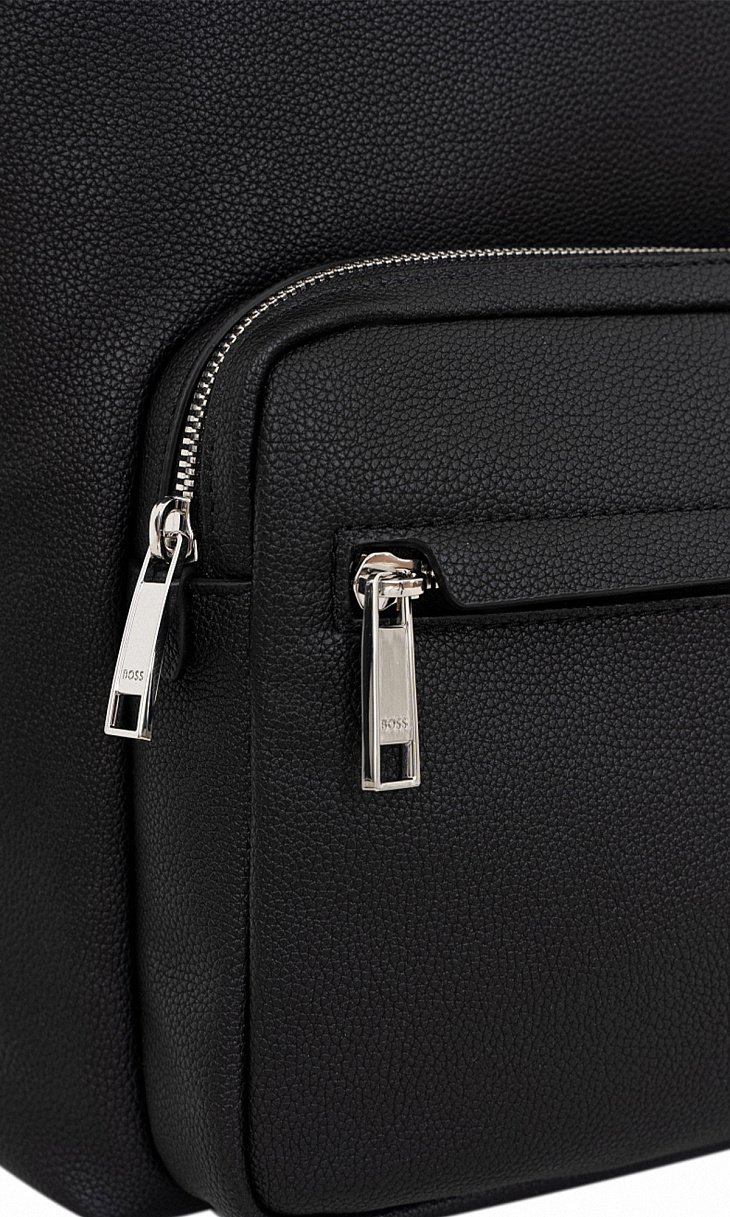 HUGO BOSS: Рюкзак из искусственной кожи