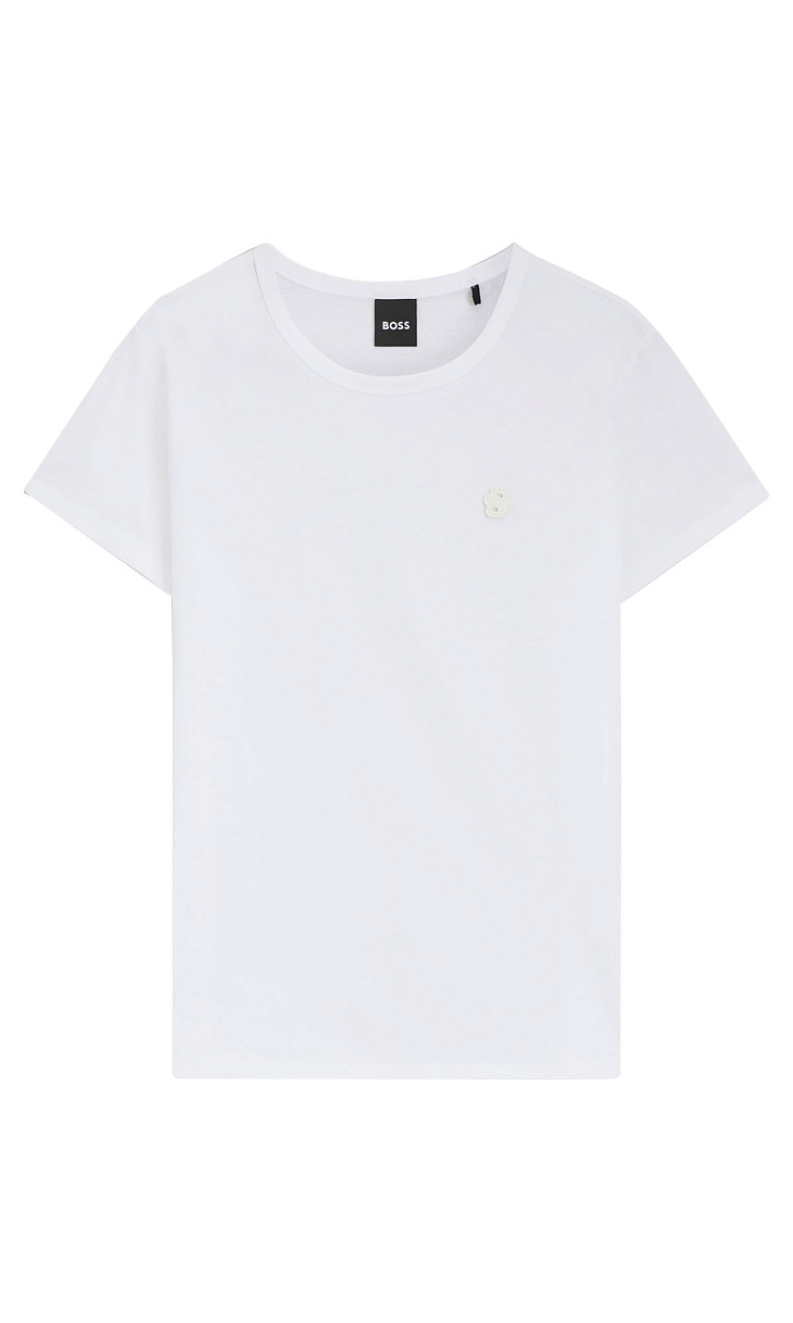HUGO BOSS: Футболка из хлопка
