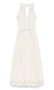 Платье с кружевом