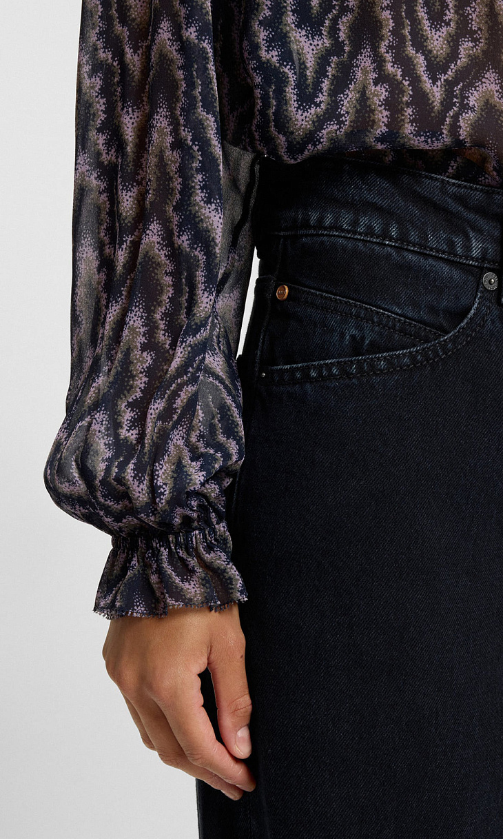 HUGO BOSS: Широкие джинсы