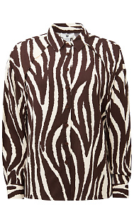 Блуза с принтом