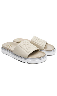 Шлепанцы из кожи