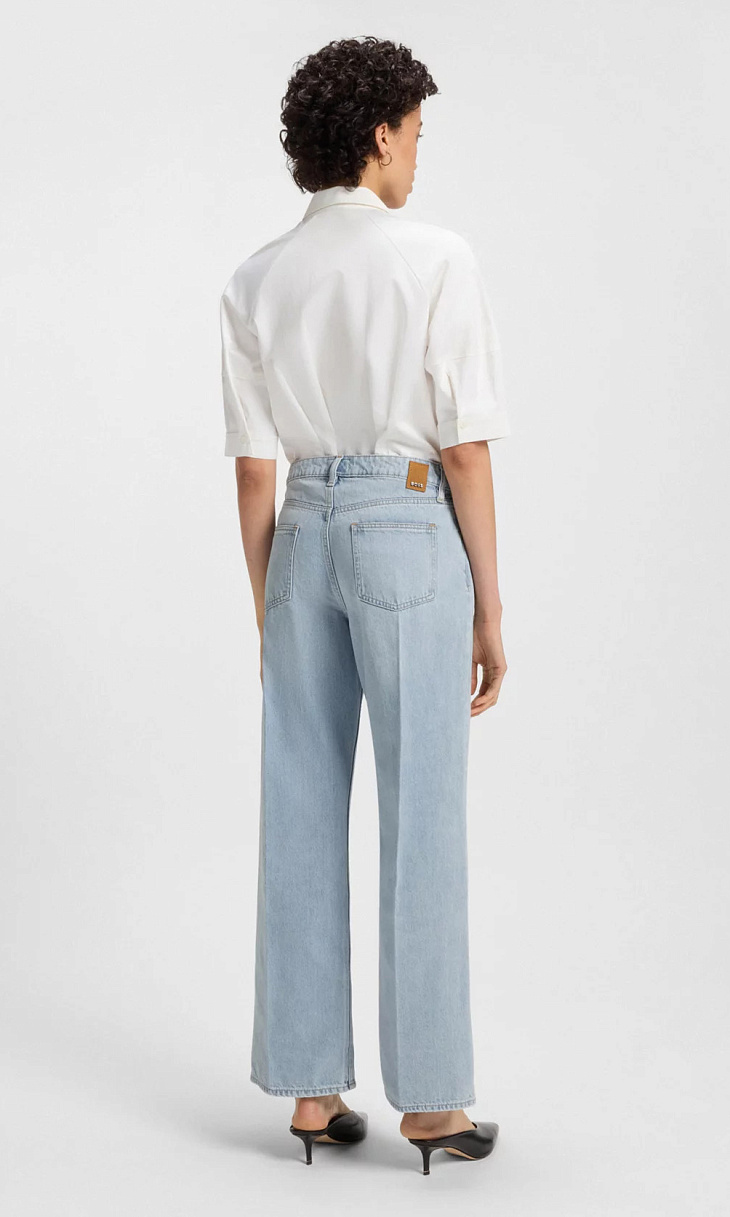 HUGO BOSS: Джинсы со стрелками