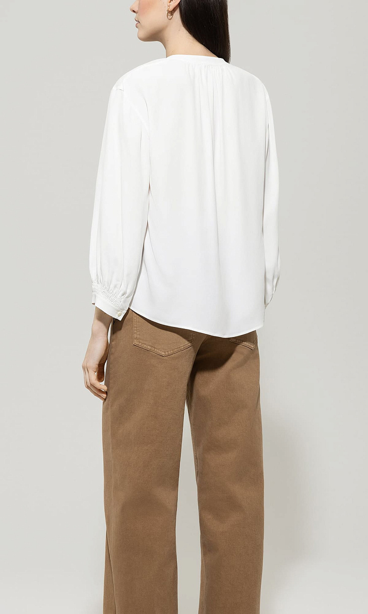 LUISA CERANO: Блуза с шелком