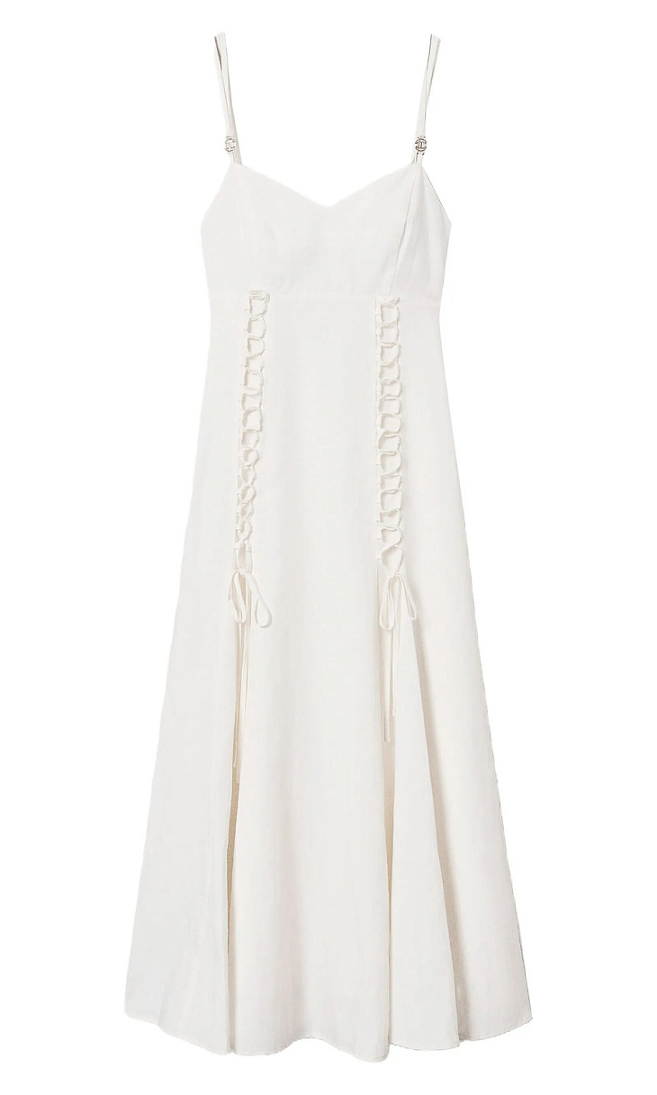 TWINSET: Платье со шнуровкой