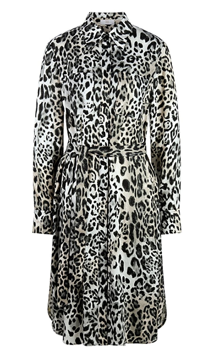 RIANI: Платье с принтом