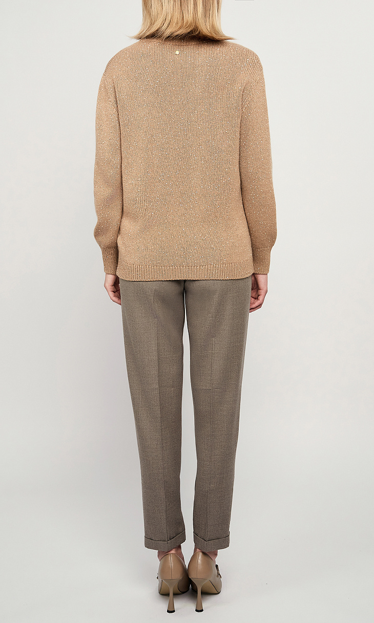 ANDRE MAURICE: Пуловер из кашемира и шелка