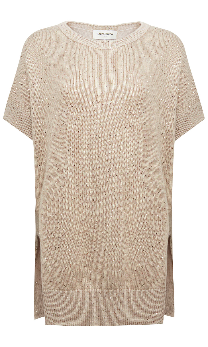 ANDRE MAURICE: Пуловер из кашемира и шелка