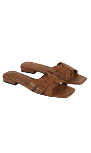 Шлепанцы из кожи