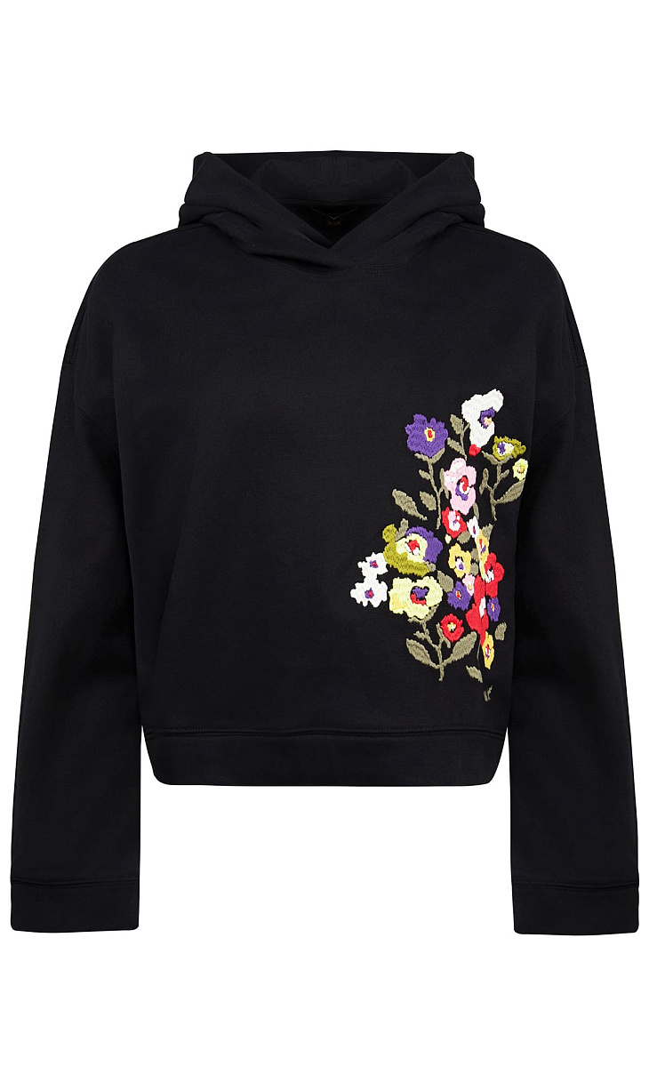 TWINSET: Толстовка с вышивкой