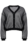 TWINSET: Кардиган с тюлем
