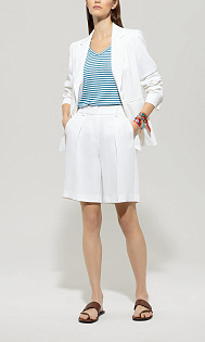 Шорты из льна