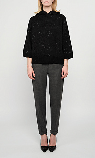 Пуловер из кашемира и шелка