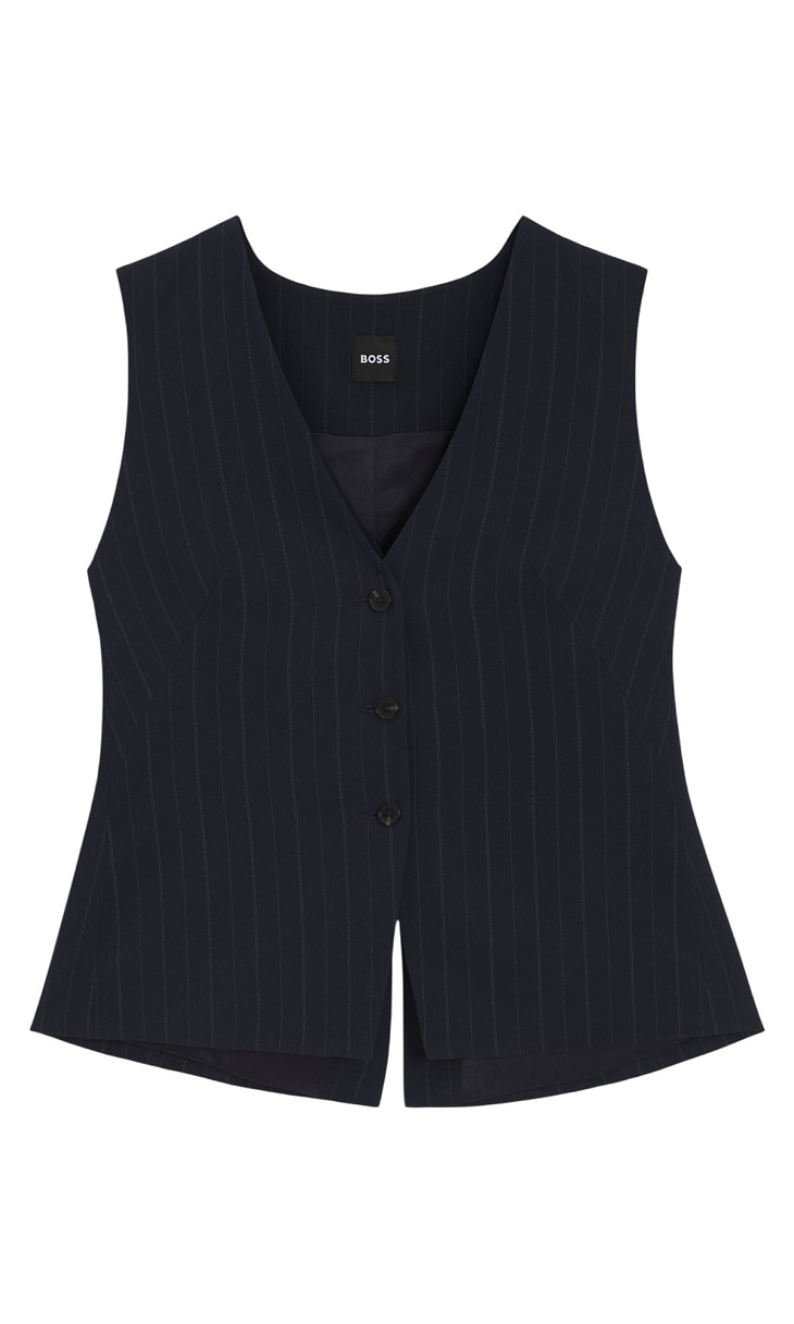 HUGO BOSS: Жилет из вискозы