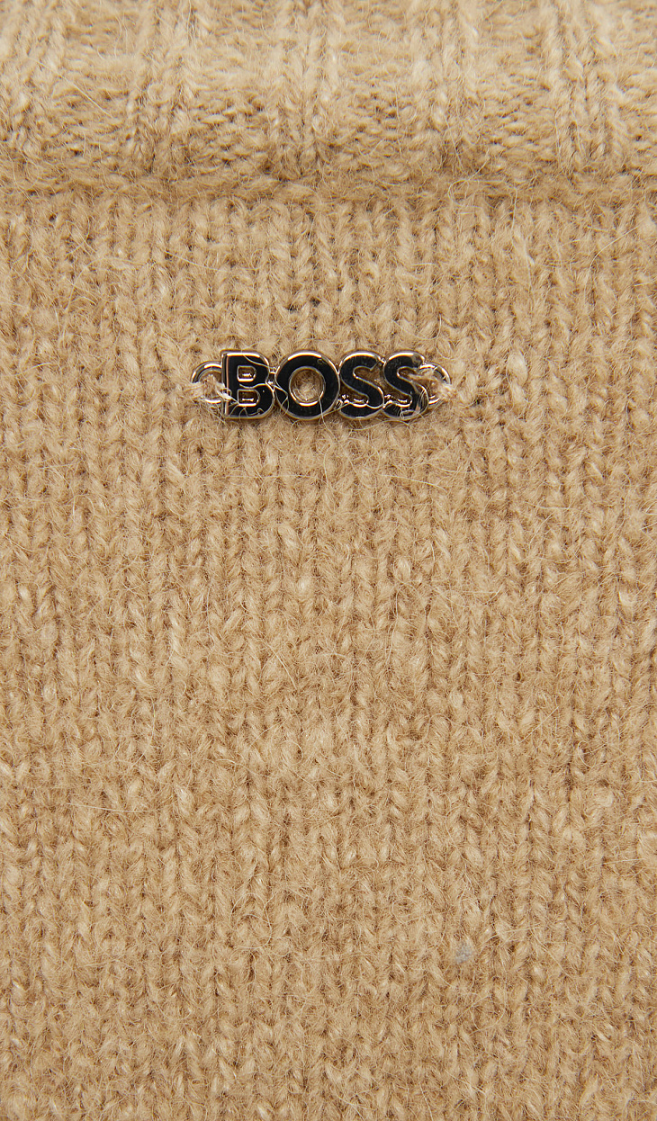 HUGO BOSS: Пуловер с шерстью альпака