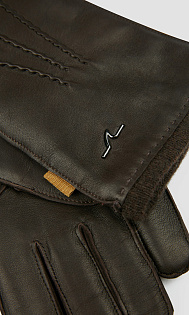 Перчатки из кожи