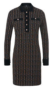 Платье с принтом