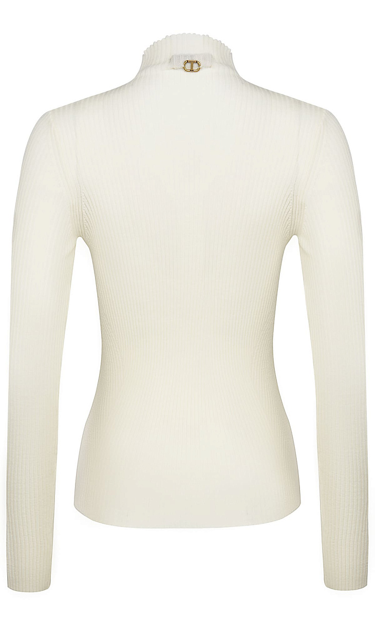 TWINSET: Водолазка из шерсти