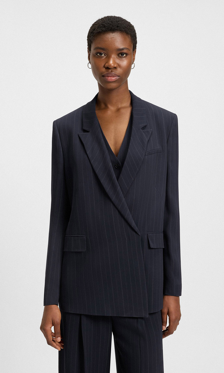 HUGO BOSS: Пиджак из вискозы