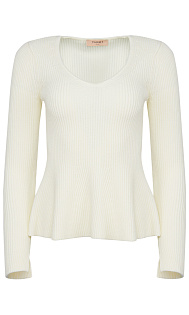 Джемпер с баской