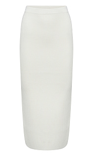 Юбка миди в рубчик