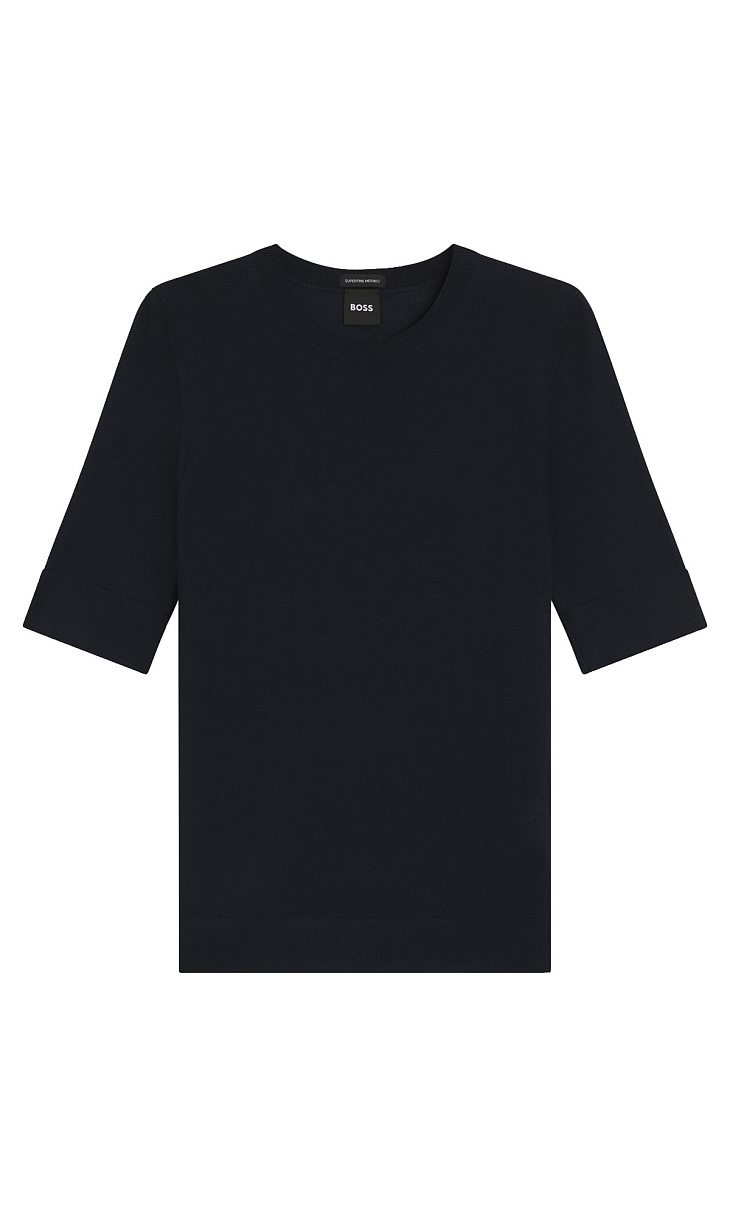 HUGO BOSS: Джемпер из шерсти