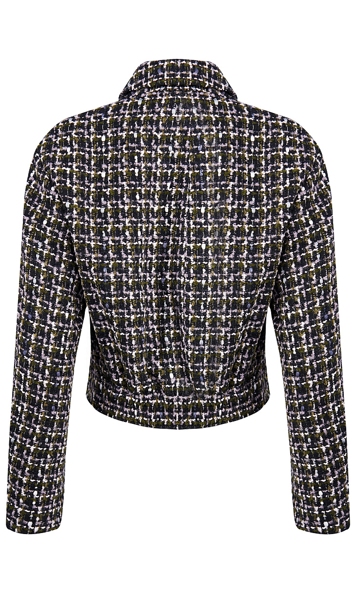 HUGO BOSS: Куртка из твида