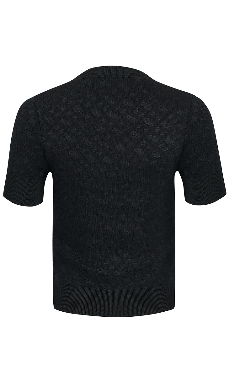 HUGO BOSS: Джемпер с фактурным рисунком