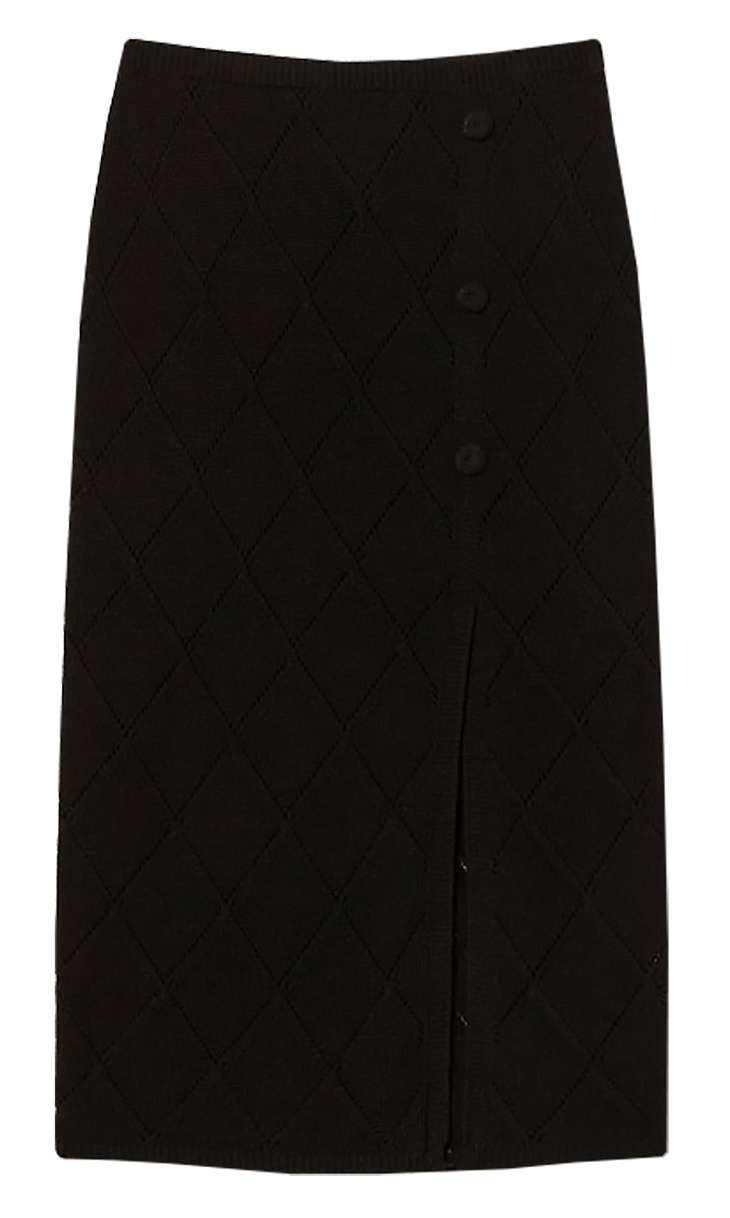 TWINSET: Юбка миди с узором