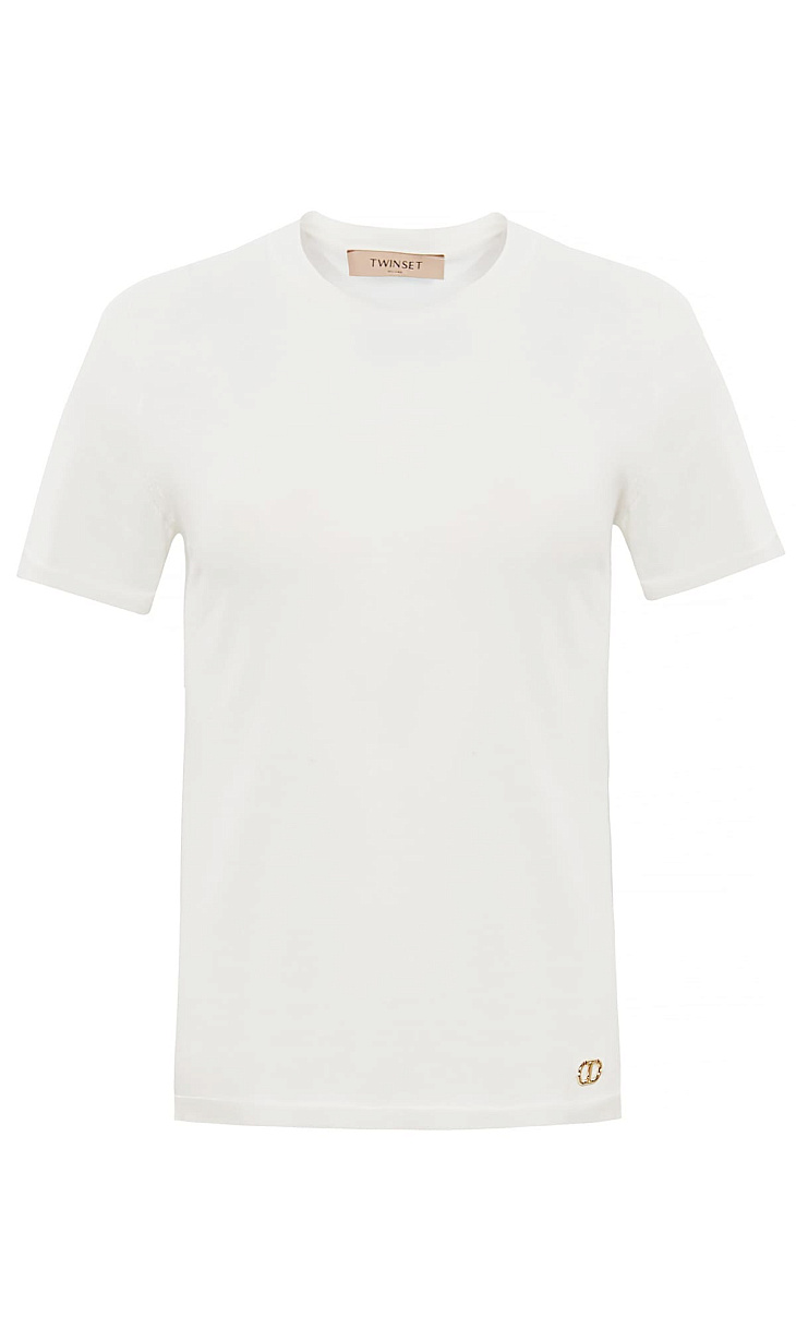 TWINSET: Джемпер с короткими рукавами