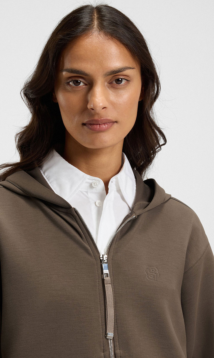 HUGO BOSS: Толстовка на молнии