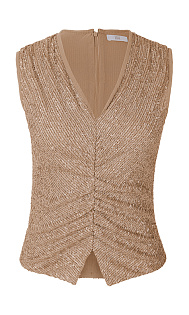 Топ с пайетками