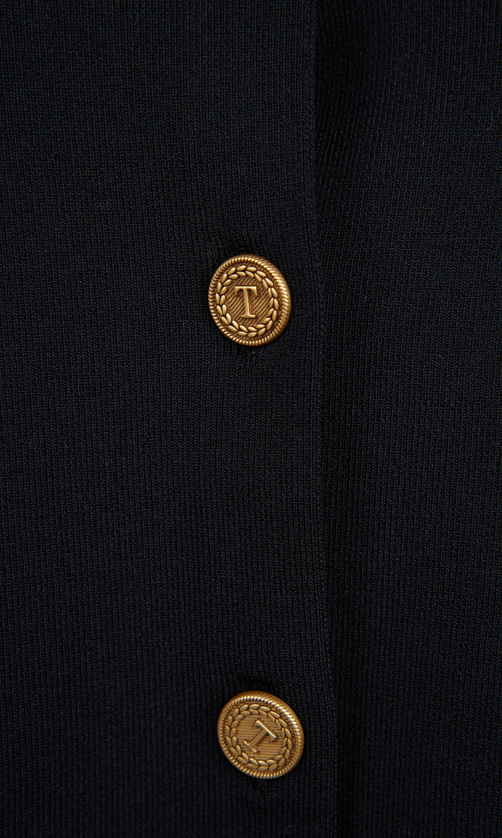 TWINSET: Жакет с фестончатой отделкой