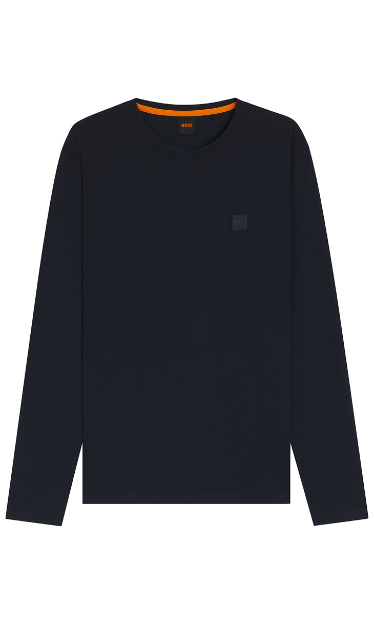 HUGO BOSS: Лонгслив с логотипом