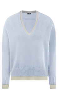 Пуловер из шерсти и кашемира