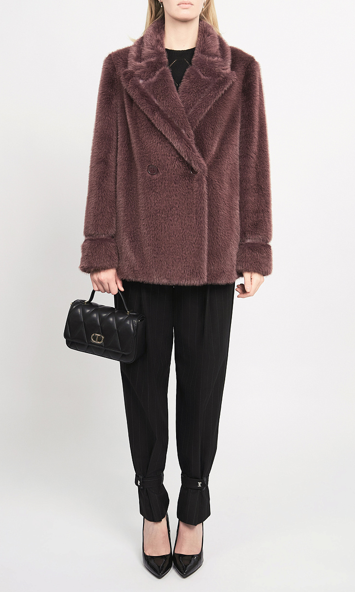 TWINSET: Куртка из искусственного меха