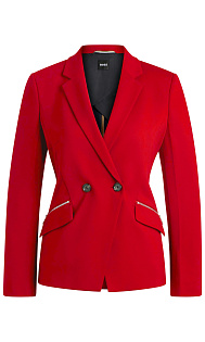 Пиджак с карманами на молнии