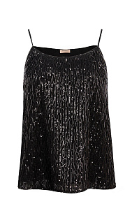 Топ с бисером и пайетками